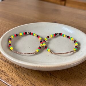 Handmade Seed Bead Bracelet Set